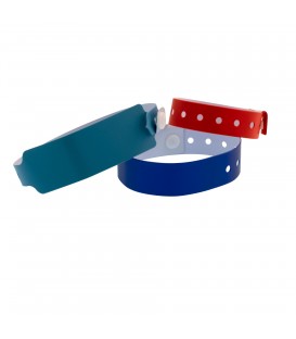 Bracelet vinyle à usage unique
